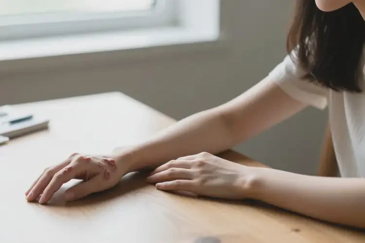 女性手上經(jīng)常起濕疹能靠自己自愈嗎(圖2)