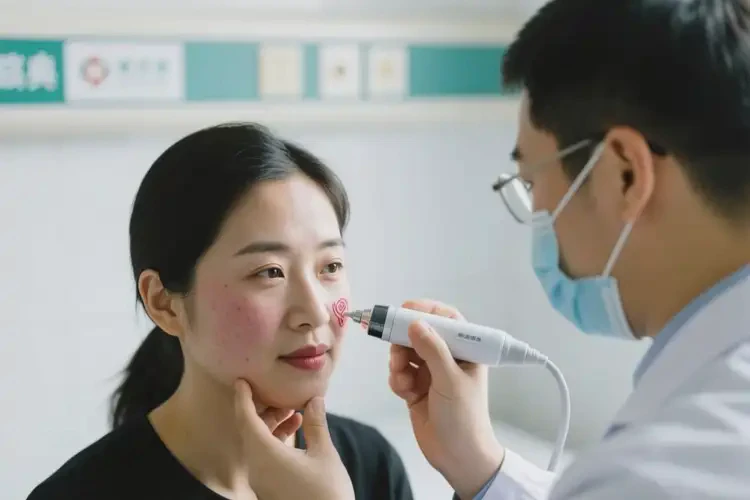 遼寧葫蘆島玫瑰痤瘡調(diào)理哪個(gè)醫(yī)院專業(yè)(圖1)