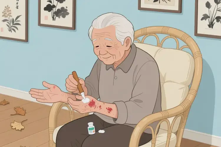 高齡老人身上有濕疹治療方法(圖4)