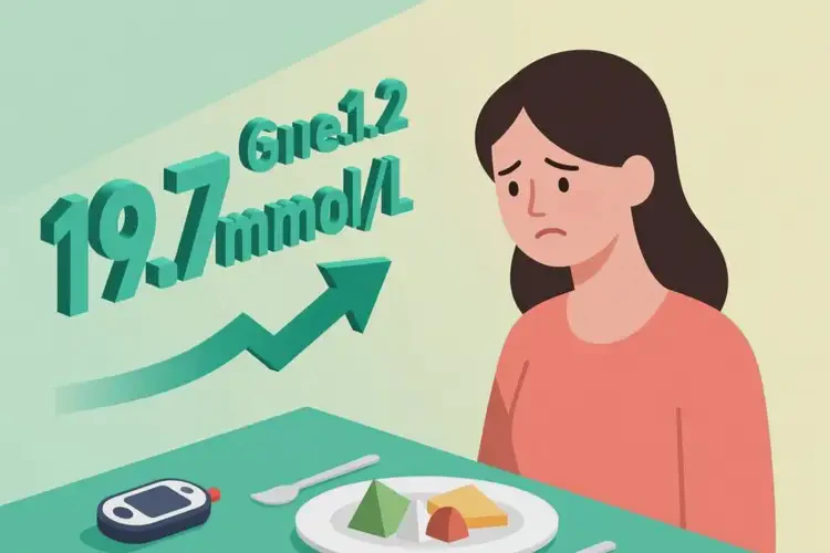 女性中餐血糖19點(diǎn)7是糖尿病嗎(圖1)