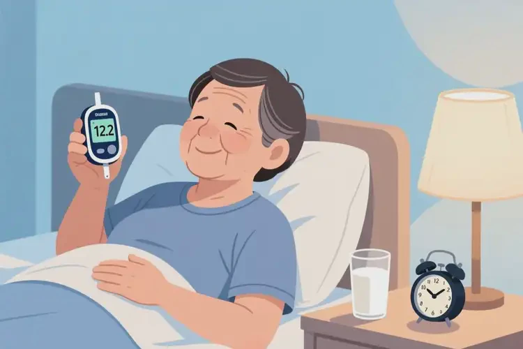 中老年人睡前血糖12點(diǎn)2是糖尿病嗎(圖1)