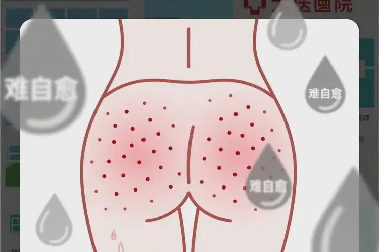 女生屁股上容易起濕疹不管它會(huì)自己痊愈嗎(圖2)