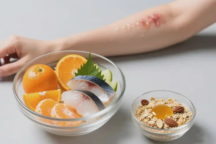 手臂起濕疹推薦食用什么(圖1)