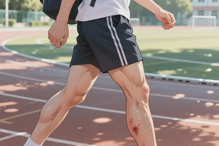 大學生小腿容易起濕疹不管它會自己痊愈嗎(圖1)