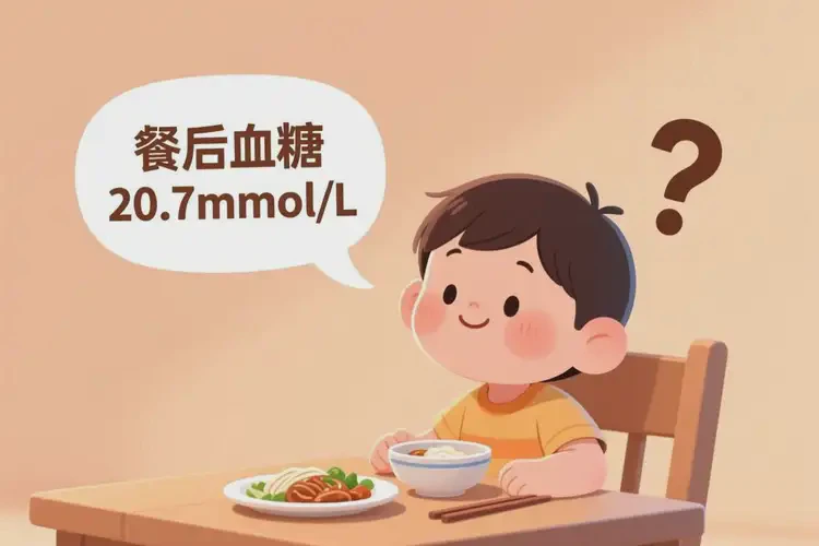 小孩中餐血糖20點(diǎn)7是糖尿病嗎(圖2)