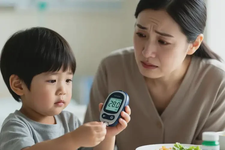 小孩晚餐血糖28(图1)