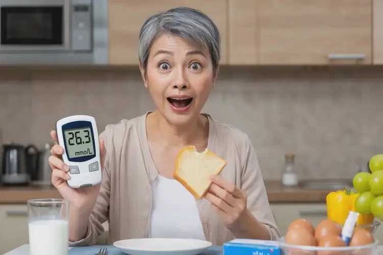 女人早餐血糖26(圖1)