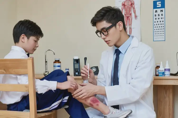 中學生大腿上經常起濕疹不管它會自己痊愈嗎(圖3)