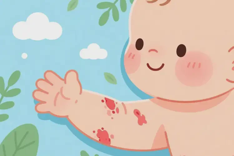 嬰幼兒四肢容易起濕疹可以徹底自愈嗎(圖4)