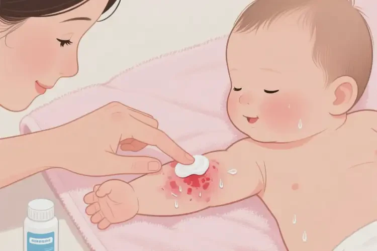 嬰幼兒手臂出現(xiàn)濕疹最簡(jiǎn)單自愈方法(圖4)