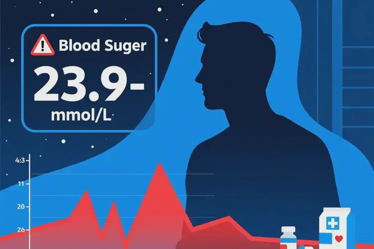 男人晚上血糖23(圖1)