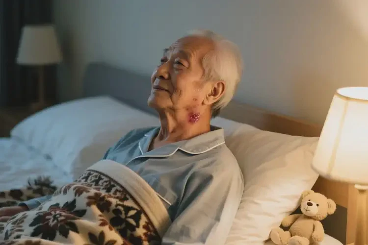 高齡老人脖子上容易起濕疹不管它會(huì)自己自愈嗎(圖1)