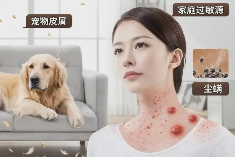 脖子出現(xiàn)濕疹哪些要少沾(圖3)