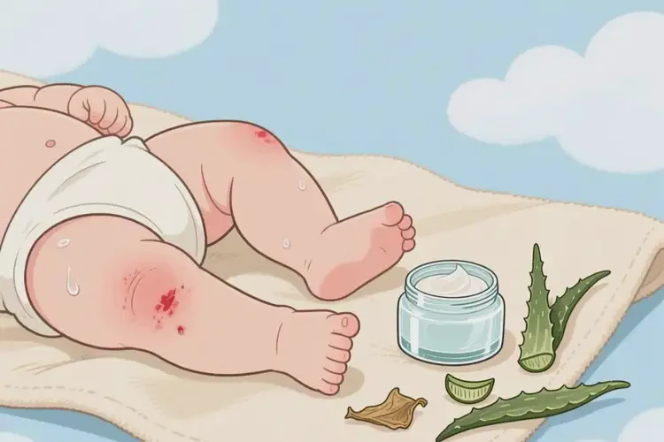 幼兒大腿上出濕疹能不能徹底自愈(圖3)