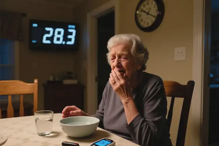 65岁晚上血糖28(图1)