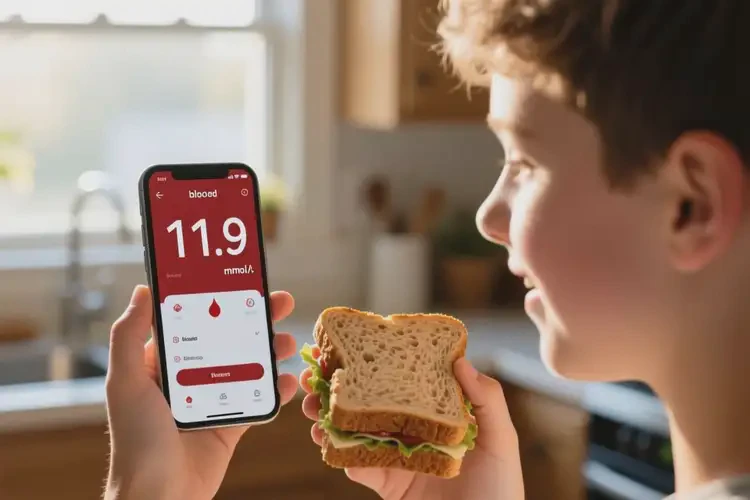 青少年中午血糖11點9意味著什么(圖1)