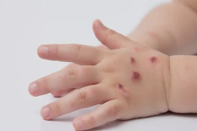 儿童手上长湿疹会自己好吗(图4)