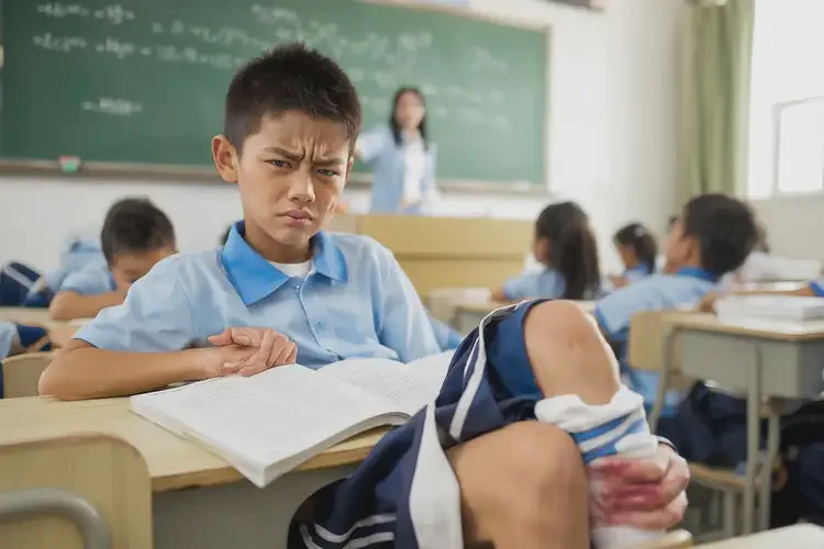 小學(xué)生屁股上長(zhǎng)濕疹不管它會(huì)自己好嗎(圖1)