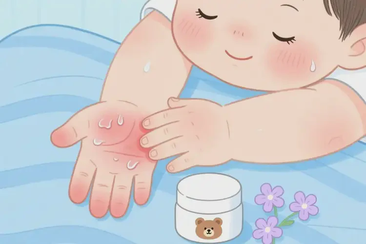 小孩手上經(jīng)常起濕疹不管它會自己好嗎(圖1)