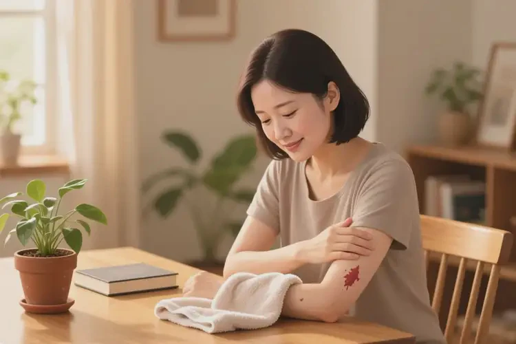 女人手臂上容易起湿疹治疗方法(图2)