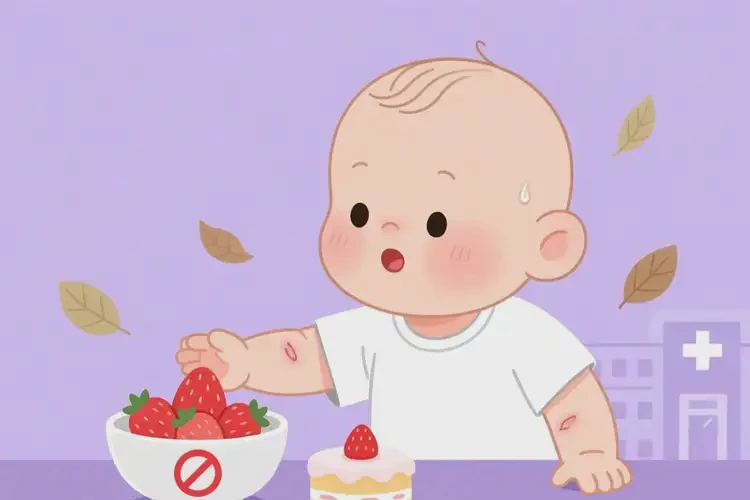 寶寶手上出濕疹后不可以吃哪些食物(圖1)