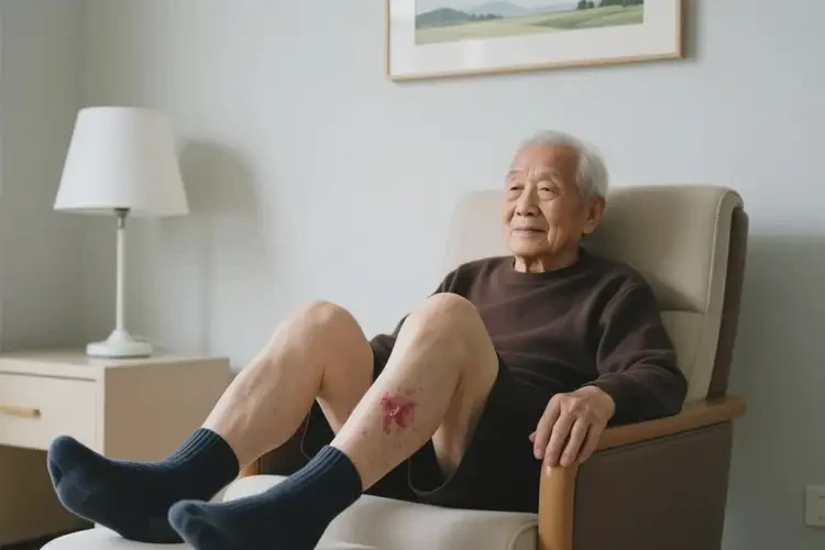 老年人小腿上長濕疹能自愈嗎(圖2)