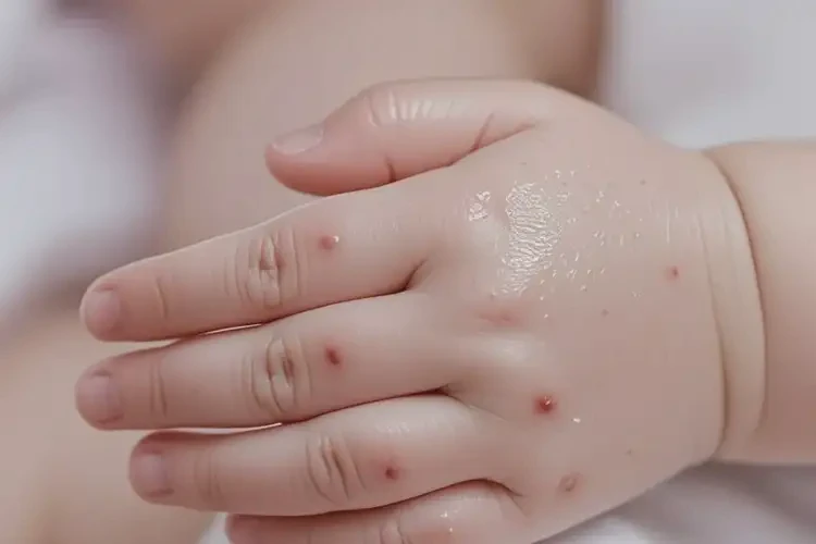 嬰兒手上偶爾長濕疹不管它會自己好嗎(圖2)