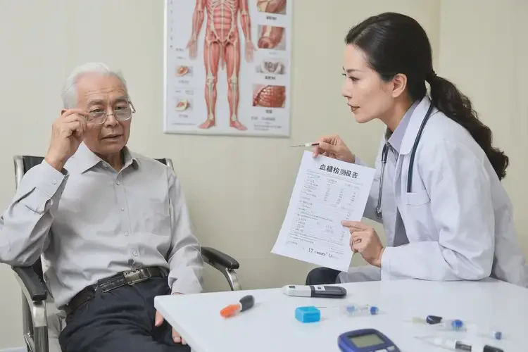 老年人晚上血糖17(圖1)