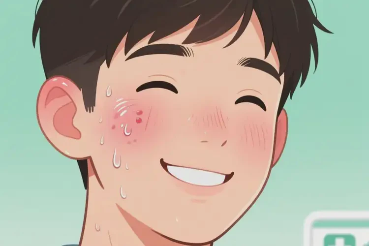 男生臉上容易長(zhǎng)濕疹能不能自愈(圖2)