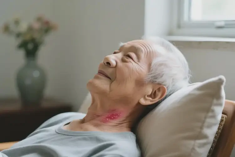 高齡老人脖子上容易起濕疹不管它會(huì)自己自愈嗎(圖3)