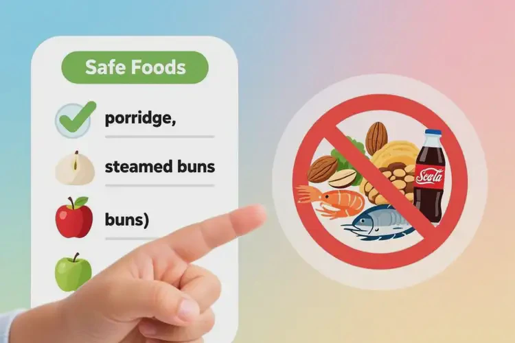 小學(xué)生肛周起濕疹后不可以吃哪些食物(圖1)