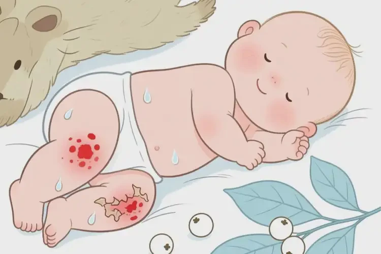 小兒大腿經常起濕疹能徹底自愈嗎(圖3)