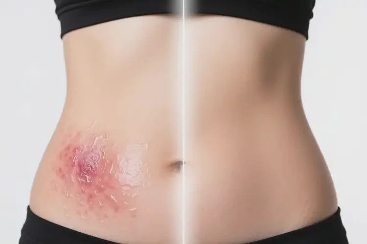 女性肚子經常長濕疹康復的全過程(圖3)