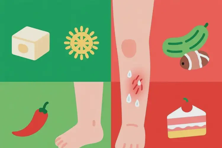 小腿出濕疹哪些食物被列為禁忌(圖2)