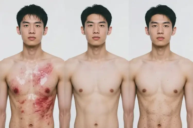 男生肚子有濕疹能徹底自愈嗎(圖2)