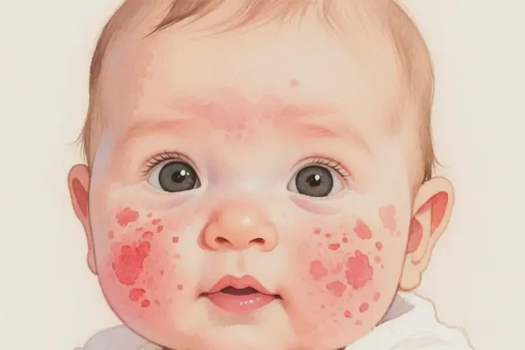 幼儿脸上经常起湿疹不管它会自己好吗(图4)