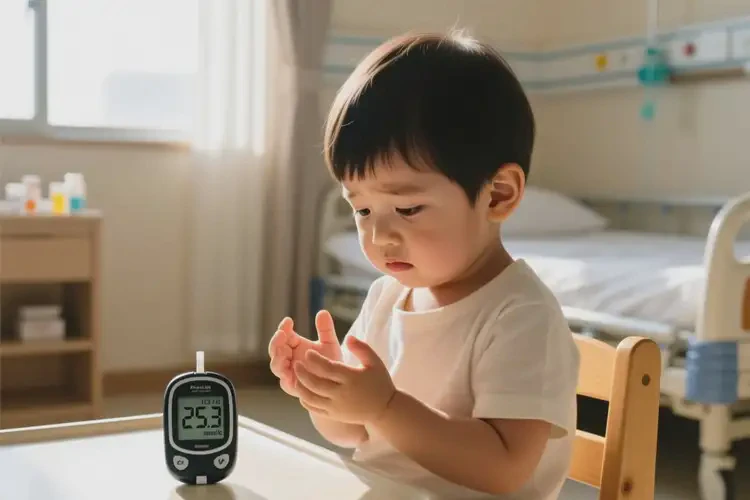 小孩早上血糖25(图1)