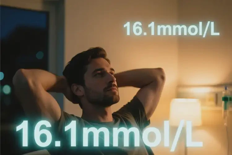 男人晚上血糖16點(diǎn)1是怎么回事(圖1)