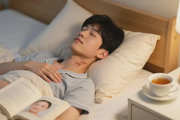 青少年脖子上容易長(zhǎng)濕疹治療方法(圖1)