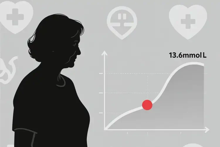 更年期女性早上血糖13點6是糖尿病嗎(圖1)