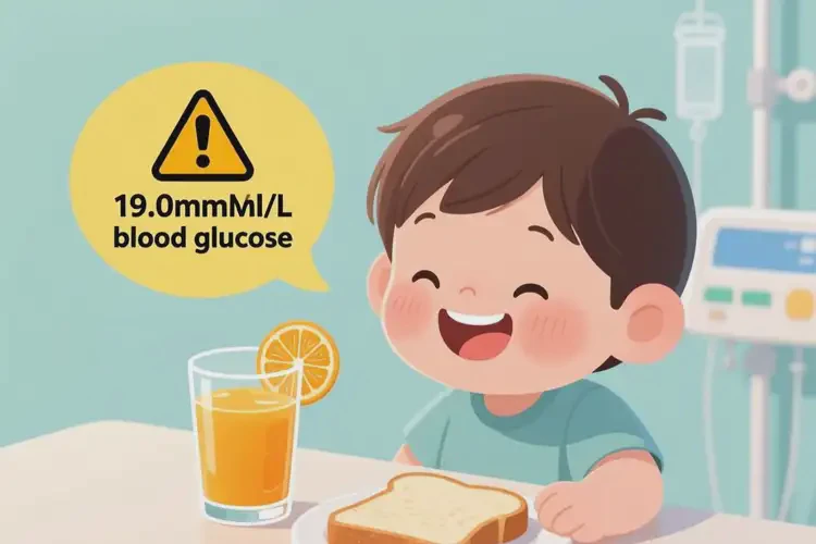兒童早餐血糖19點0是糖尿病嗎(圖2)
