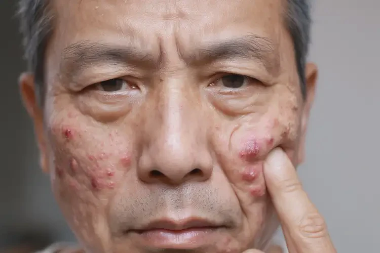 男性面部起湿疹能彻底自愈吗(图4)