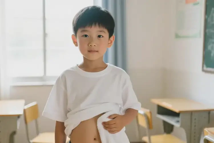 小學生肚子上長濕疹最簡單自愈方法(圖3)