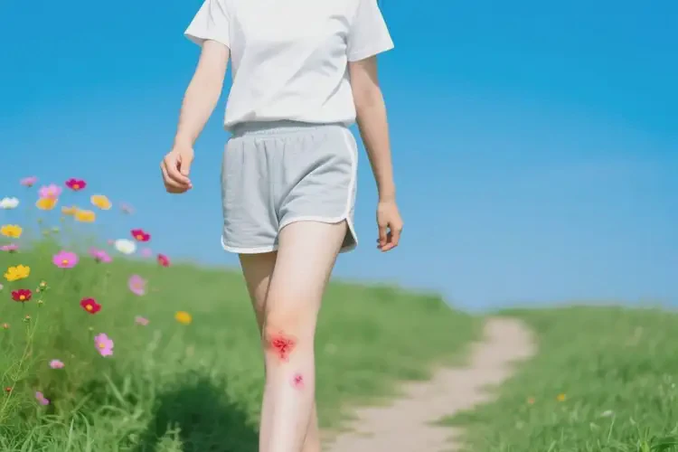 女生全身偶爾長濕疹能自愈嗎(圖1)