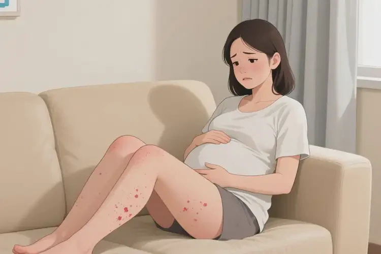 孕婦大腿容易長(zhǎng)濕疹不管它會(huì)自己痊愈嗎(圖4)