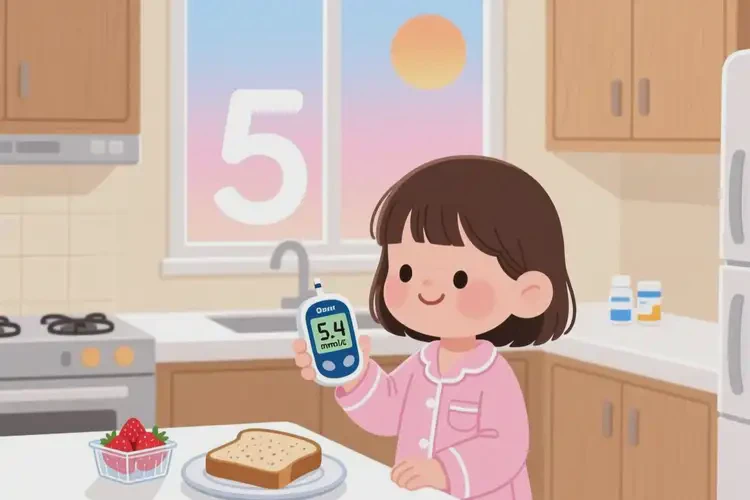 小孩早上血糖5點4是怎么回事(圖3)