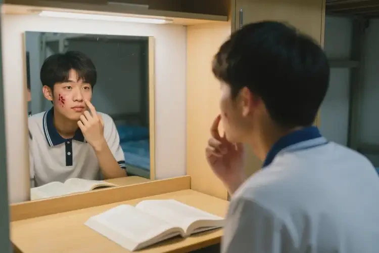 大學(xué)生臉上偶爾長(zhǎng)濕疹可以徹底自愈嗎(圖2)