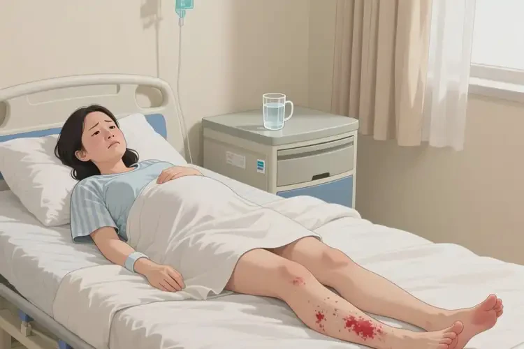 产妇小腿容易起湿疹能靠自己自愈吗(图3)