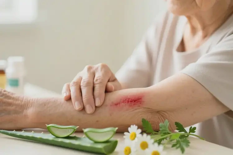 老年人身上容易起濕疹能不能自愈(圖2)