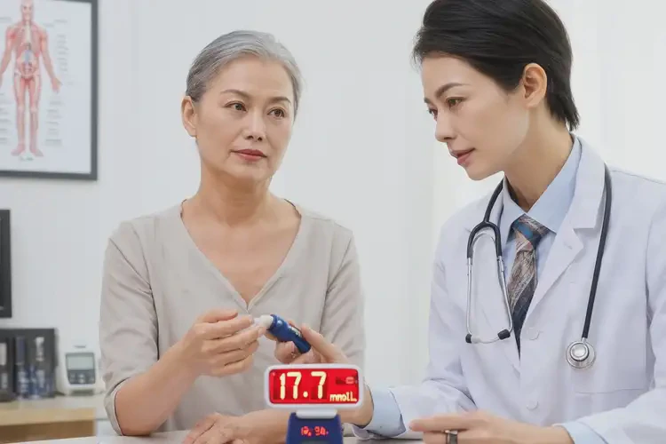 更年期女性中午血糖17點7是糖尿病嗎(圖4)